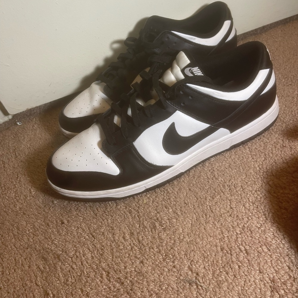 Nike Panda Dunks Size 14